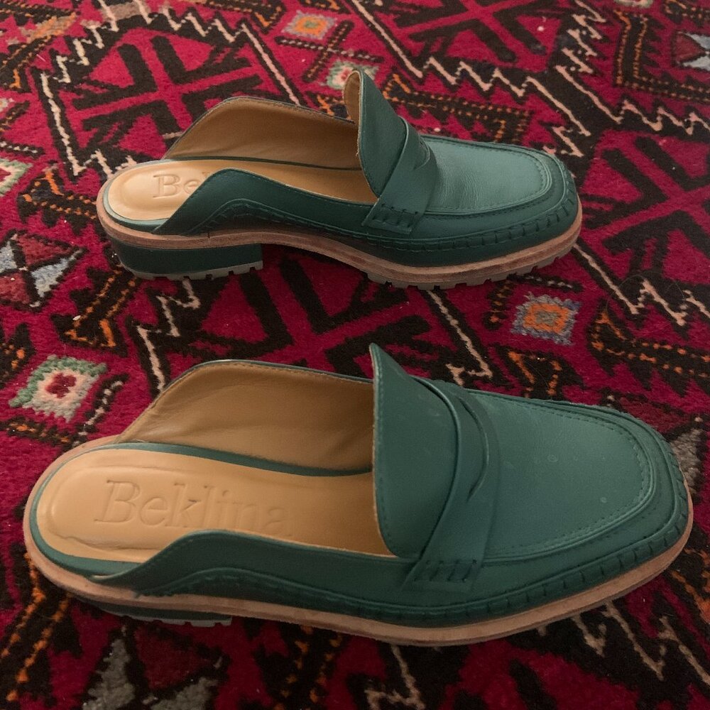 Beklina Loafer Mule, Parsley, 7.5